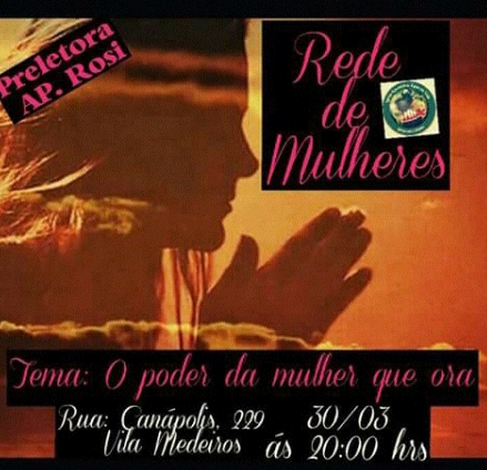 Rede de Mulheres ” O poder da mulher que ora”