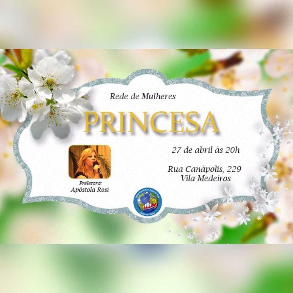 Rede de Mulheres – “PRINCESA”